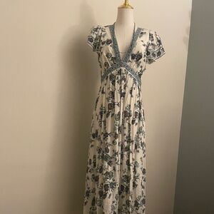 Boho Empire Waist Dress